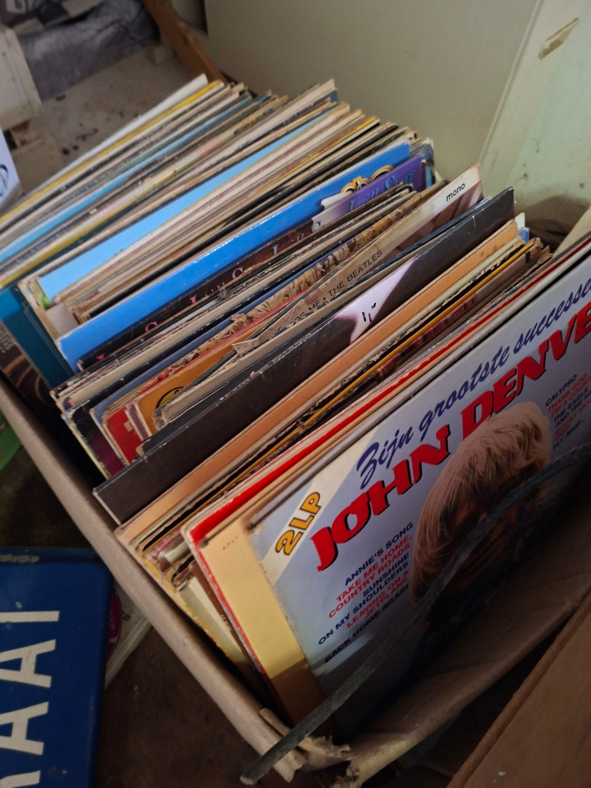 Doos met Lp's in 1 koop, Ophalen, Gebruikt