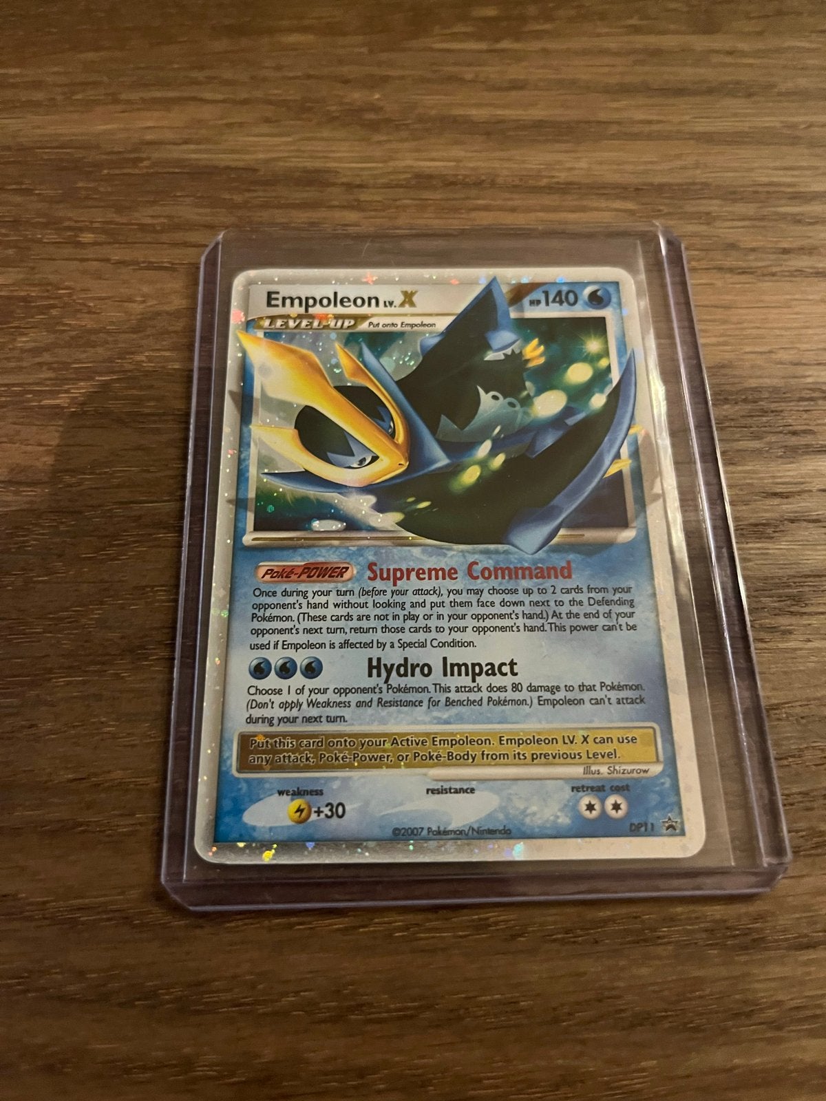 Empoleon LV.X Pokémon Kaart - Zo goed als nieuw, Ophalen of Verzenden, Zo goed als nieuw, Losse kaart
