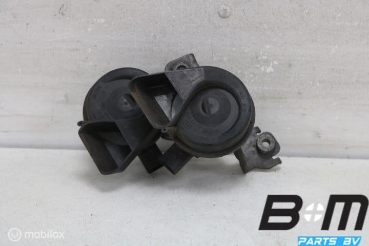 Claxon hoge en lage toon VW Up! 5drs 4L0951221A, Auto-onderdelen, Elektronica en Kabels, Gebruikt