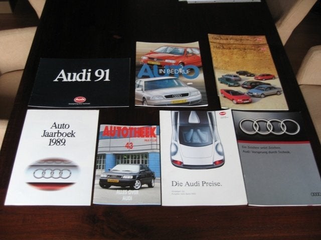 Audi Diversen Folders, Boeken, Ophalen of Verzenden, Zo goed als nieuw, Audi, Audi