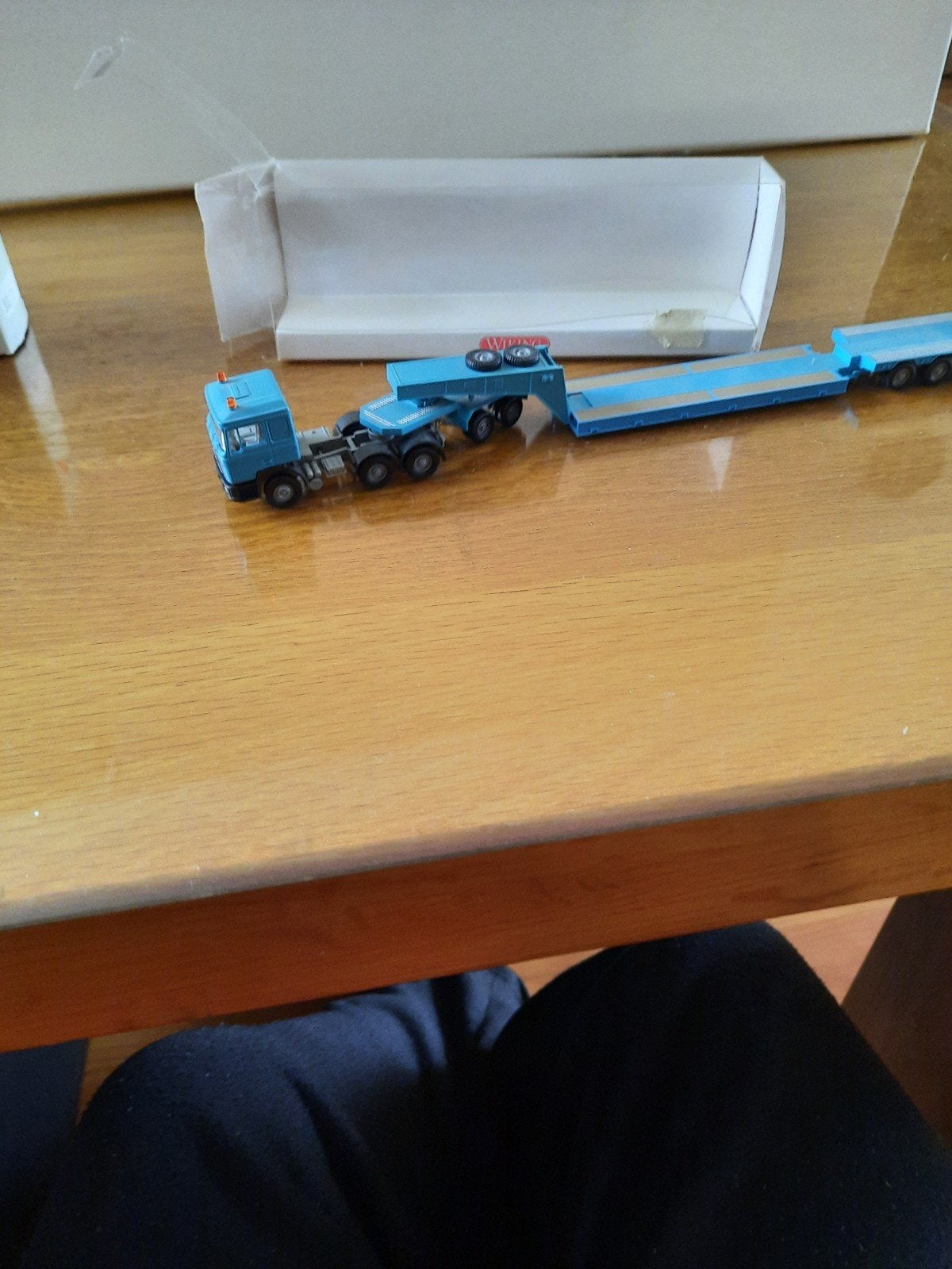 man dieplader, Ophalen of Verzenden, Bus of Vrachtwagen, Wiking