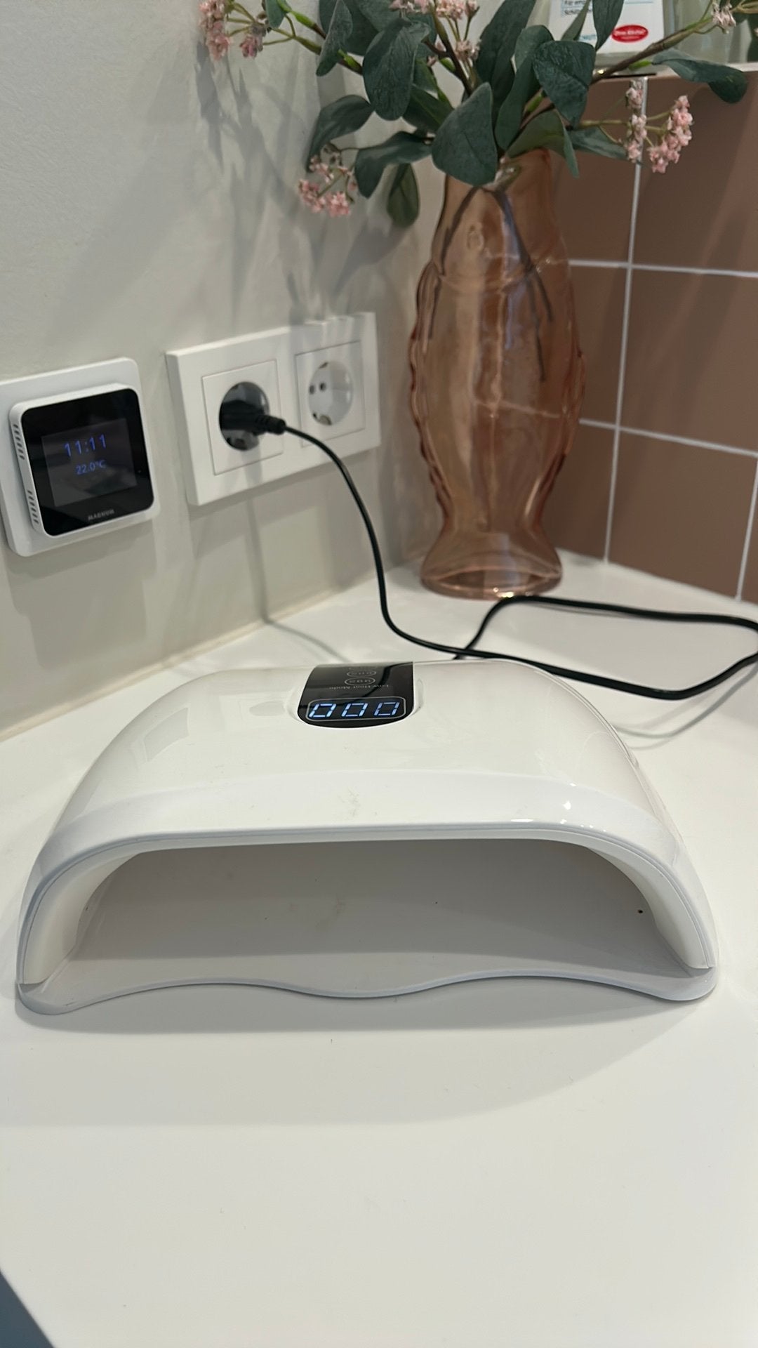 Gelpolish Led-lamp met toebehoren, Gebruikt, Overige kleuren, Ophalen of Verzenden, Handen en Nagels