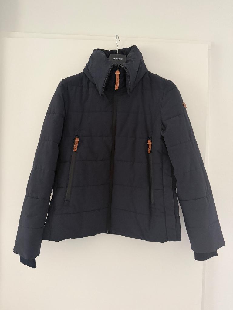 Prachtige MOSCOW jas - als nieuw! - maat M - donkerblauw, Maat 38/40 (M), Blauw, Ophalen of Verzenden, Moscow