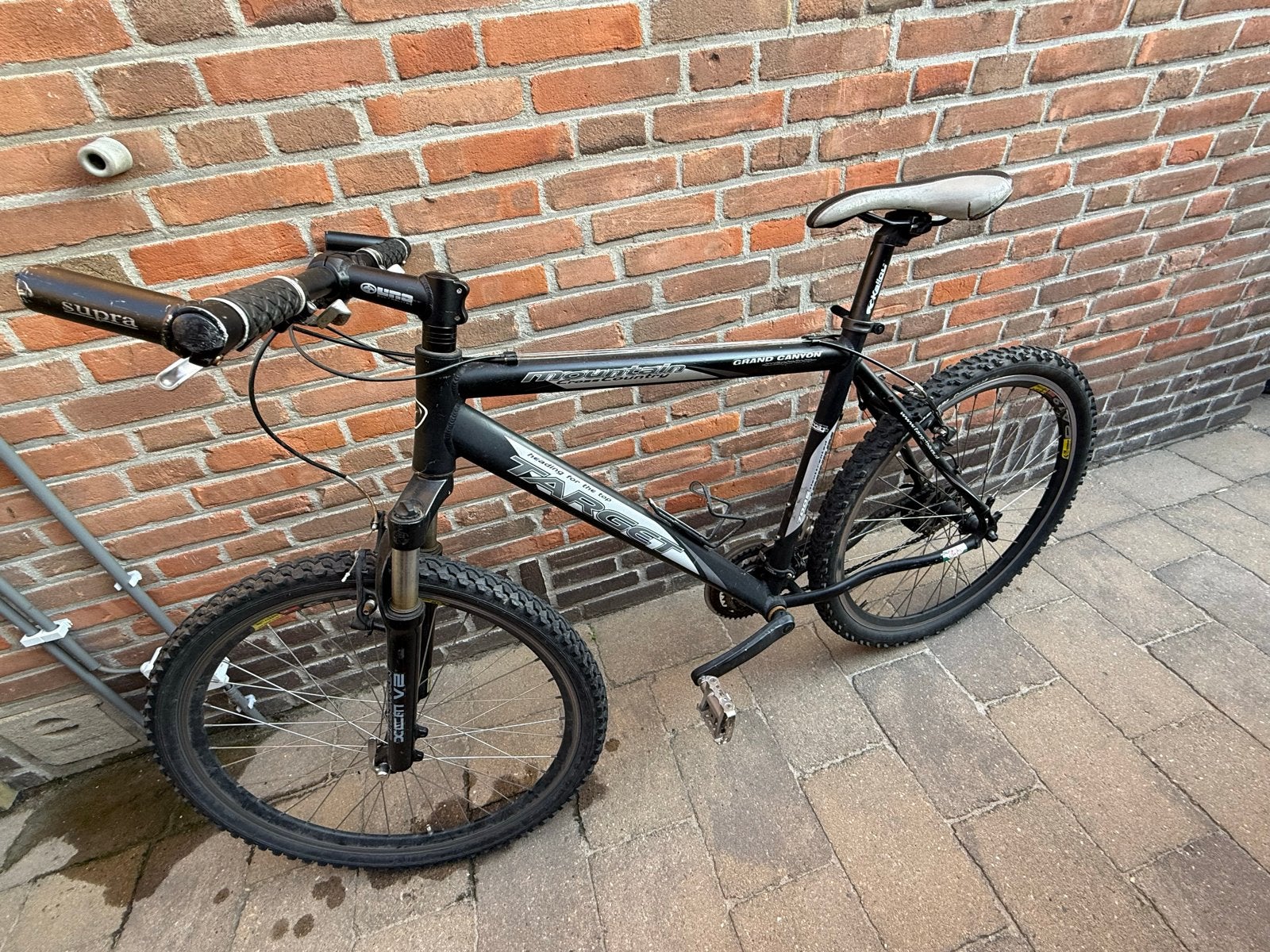 Mountainbike - Target Grand Canyon - Zwart/Grijs, Fietsen en Brommers, Fietsen | Mountainbikes en ATB, Gebruikt, Hardtail, 53 tot 57 cm