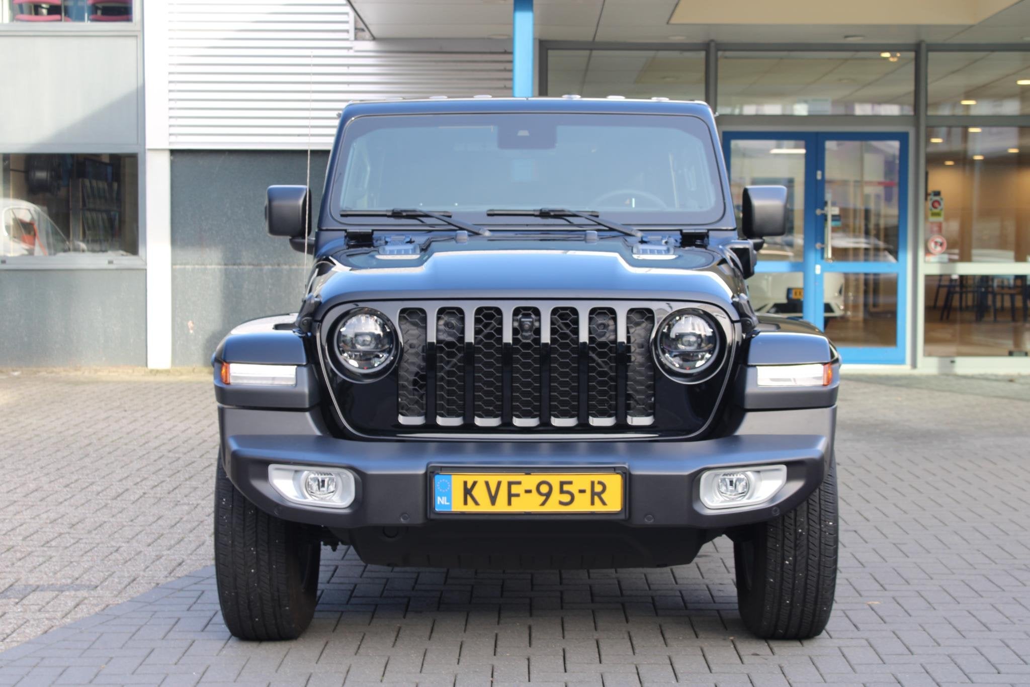 Jeep Wrangler Unlimited 4xe 380pk Sahara PHEV | Leder | Stoe, Auto's, Automaat, 4 cilinders, Cabriolet, Bedrijf
