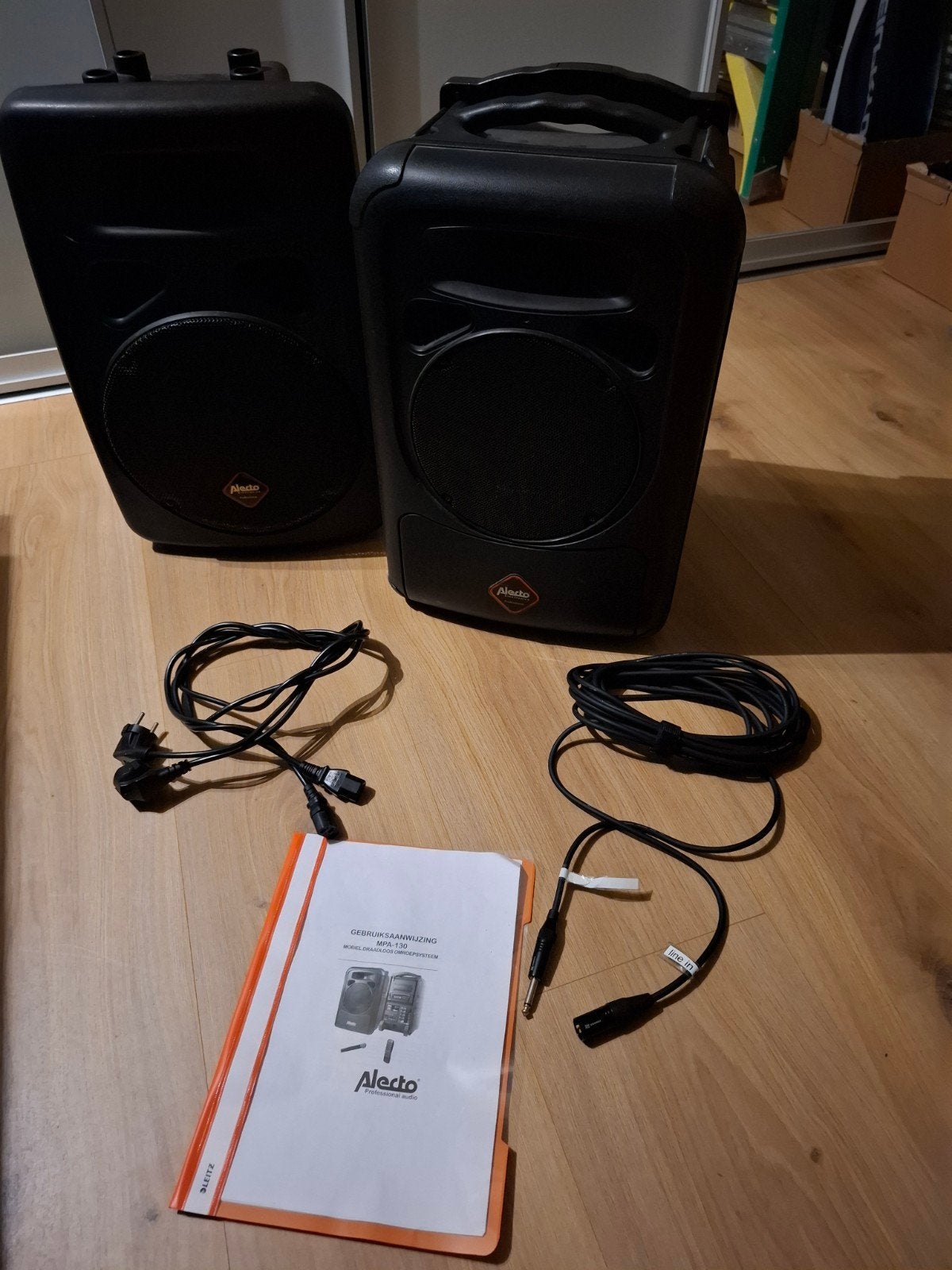 Alecto Home entertainment - Speakers MPA-130, Gebruikt, Overige typen, Minder dan 60 watt, Ophalen