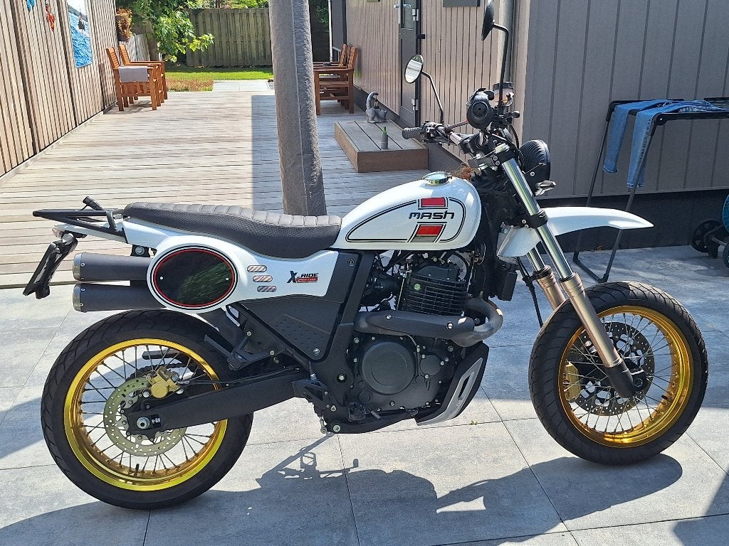 Mash X-Ride 650, LED Verlichting, Gebruikt, Particulier, Minimaal motorrijbewijs A2