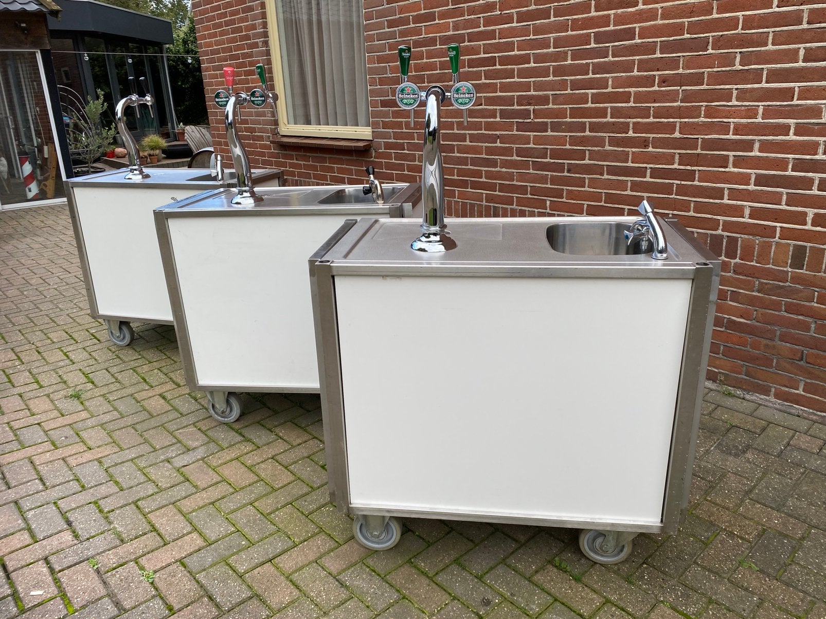 Biertap bar tap mobiele tapkraan bierkoeler barren mancave, Almiverhuur@live.nl, Cornelius, Zo goed als nieuw, Veilingstraat