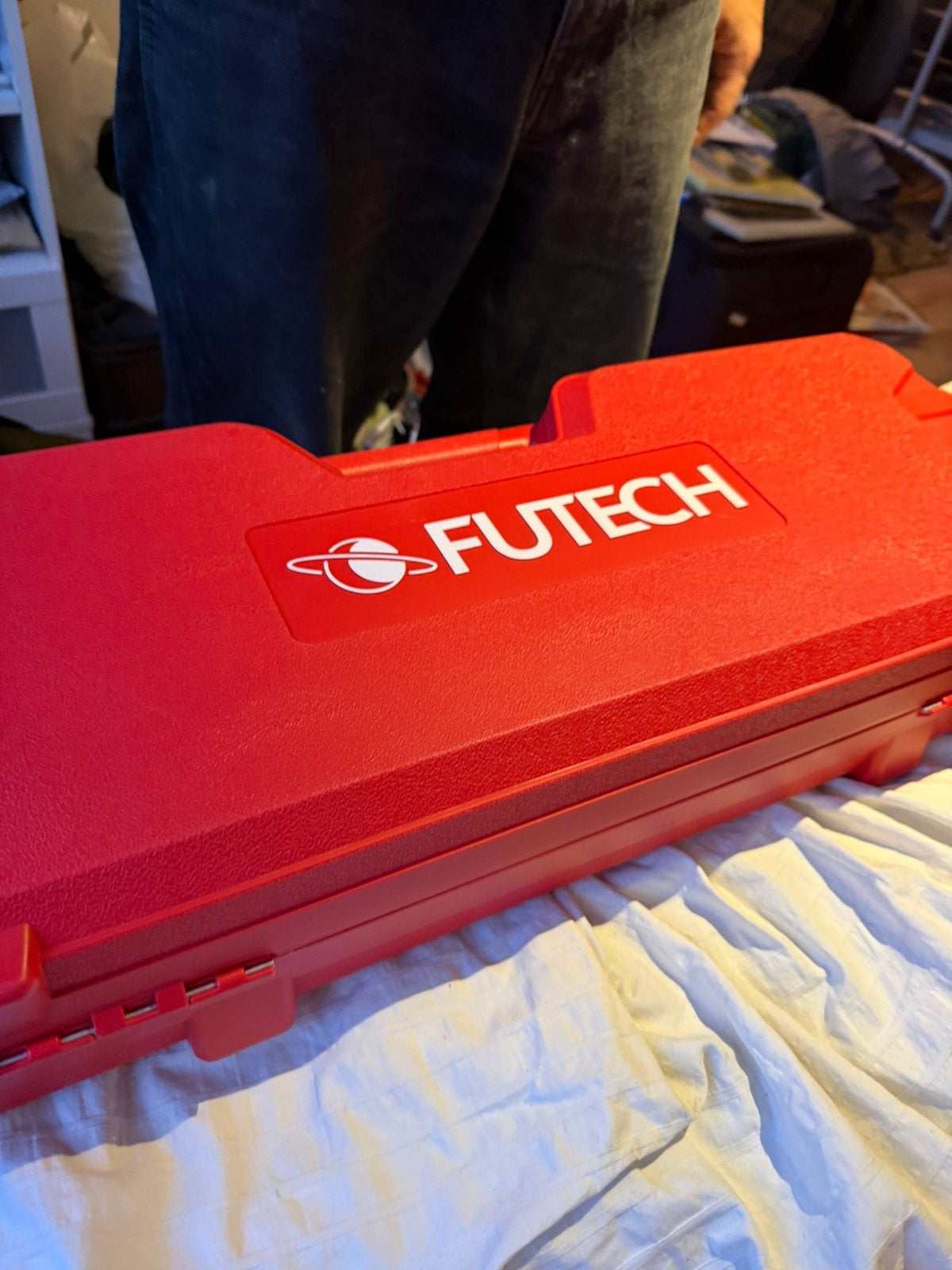 FUTECH transportkoffer voor bouwlaser / rotatielaser – 69 cm, Ophalen