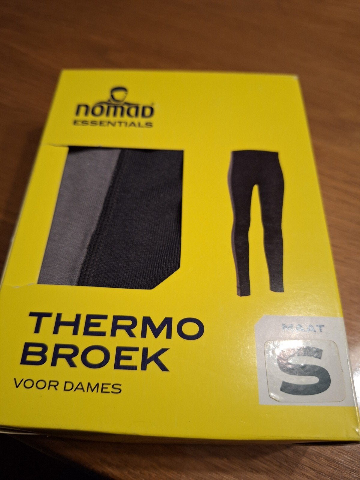 Nieuw thermo broek dames maat S  NOMAD, Ophalen of Verzenden, Nieuw, Zwart