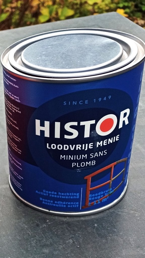Loodvrij Menie Verf, Ophalen, Nieuw, Oranje, Verf
