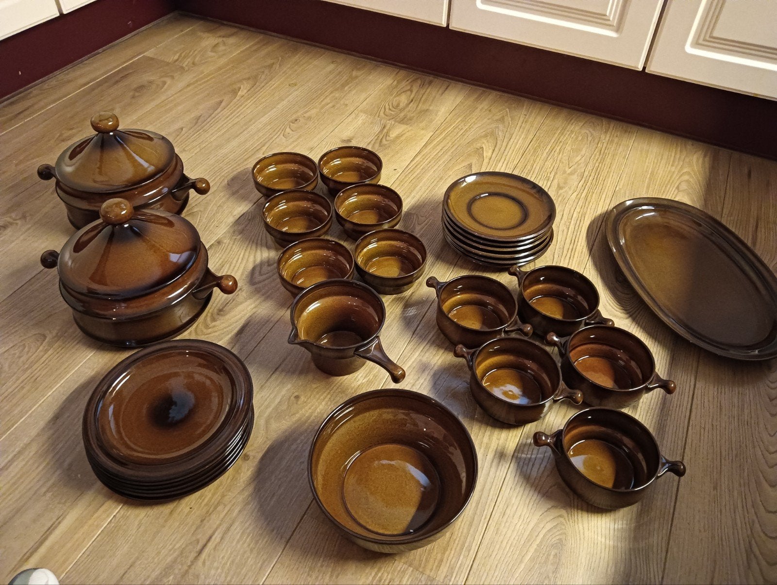 Vintage Goebel Oeslauer Manufaktur Tobago servies, Ophalen of Verzenden