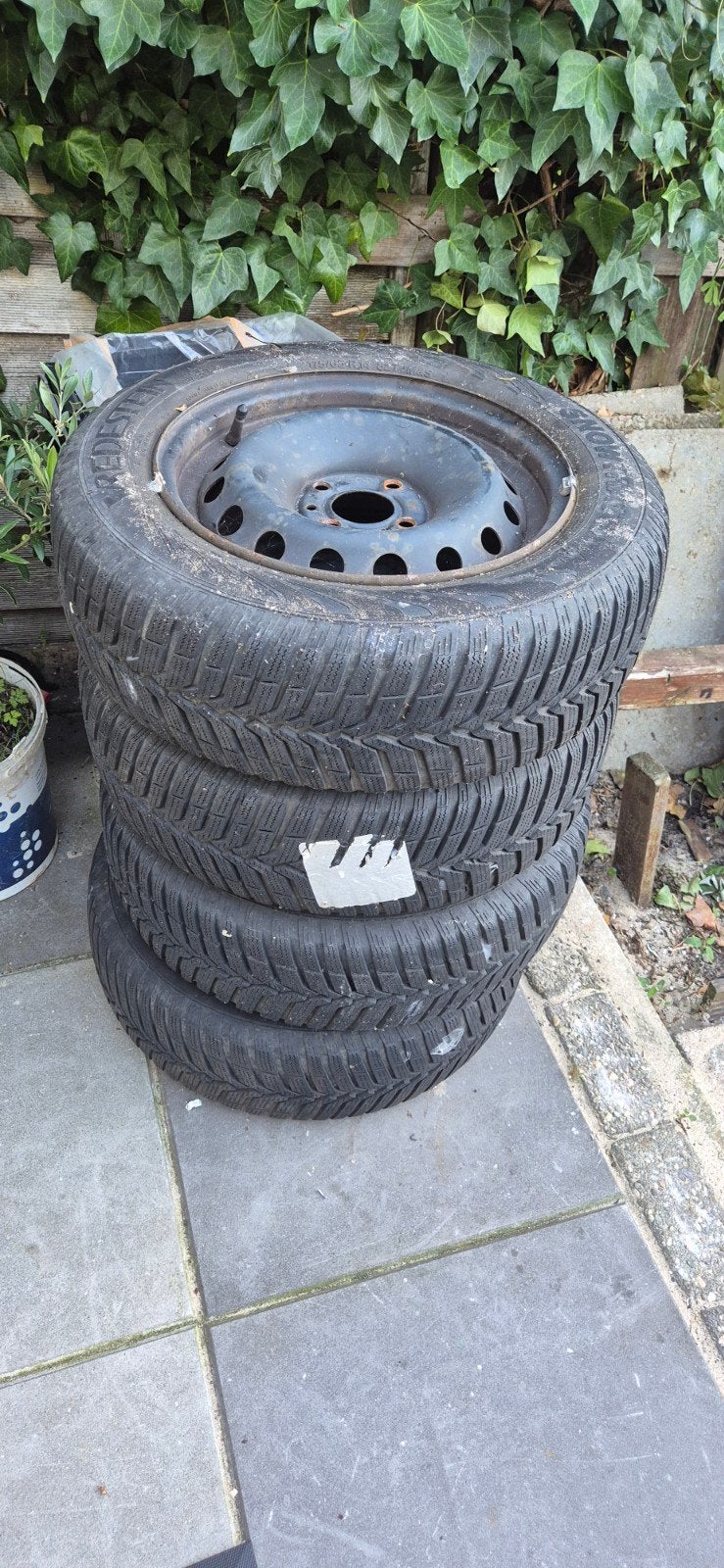 Vredestein Snowtrac 3 Winterbanden 175/65R14 82T, Ophalen, 14 inch, Gebruikt, 175 mm