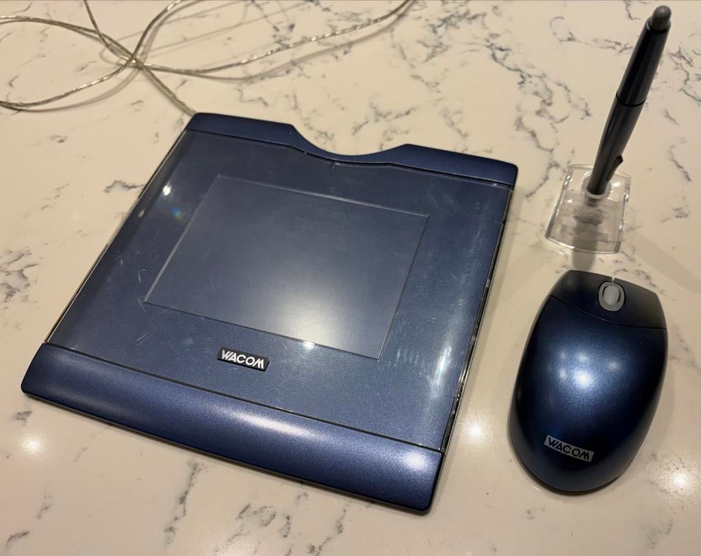 Wacom CTE-430 Grafisch Tekentablet met Pen en Muis, Ophalen of Verzenden, Zo goed als nieuw, Bedraad