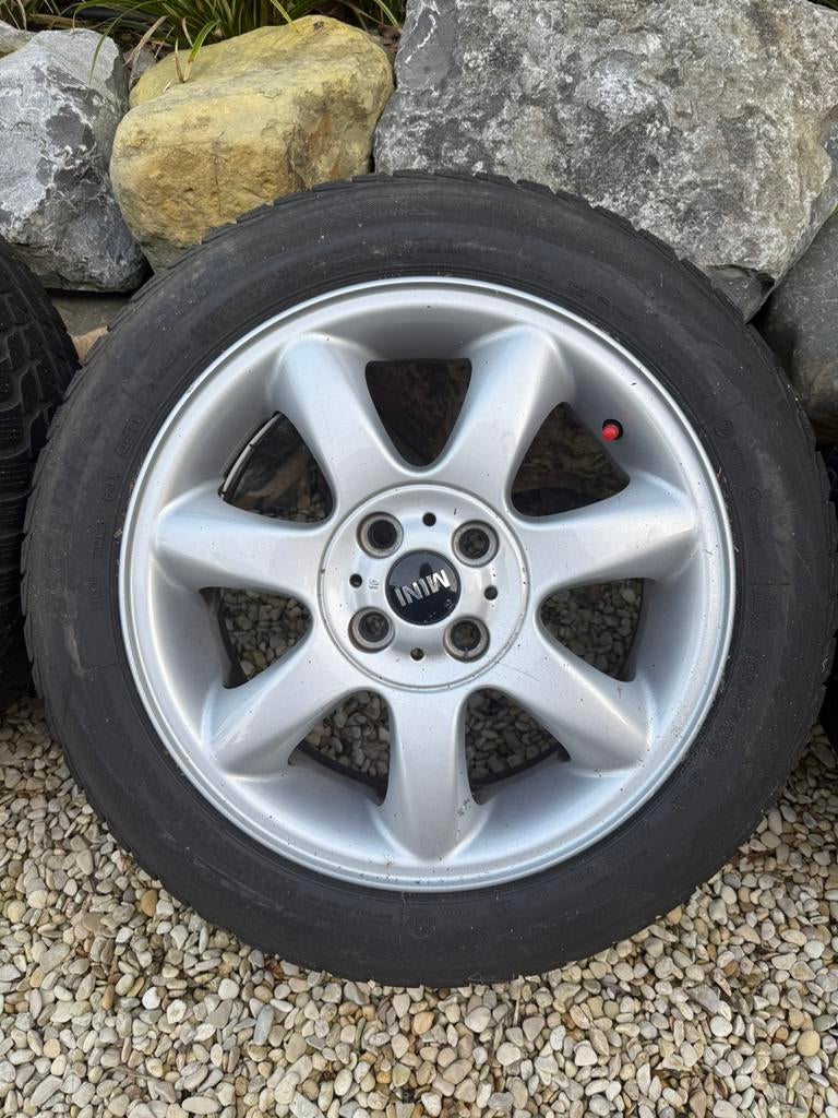 Mini Cooper 16” velgen, Ophalen, 16 inch, Banden en Velgen, Winterbanden