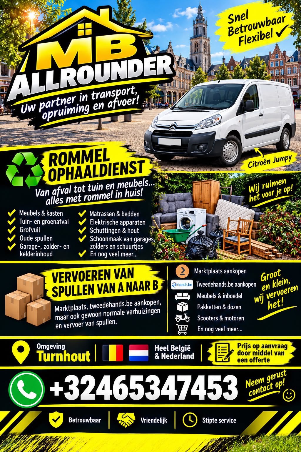 Transport & Rommelophaaldienst