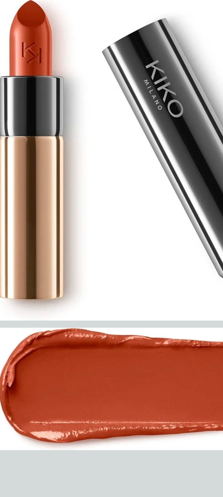KIKO Milano Gossamer Emotion Creamy Lipstick 139, Lippen, Bruin, Nieuw, Ophalen of Verzenden