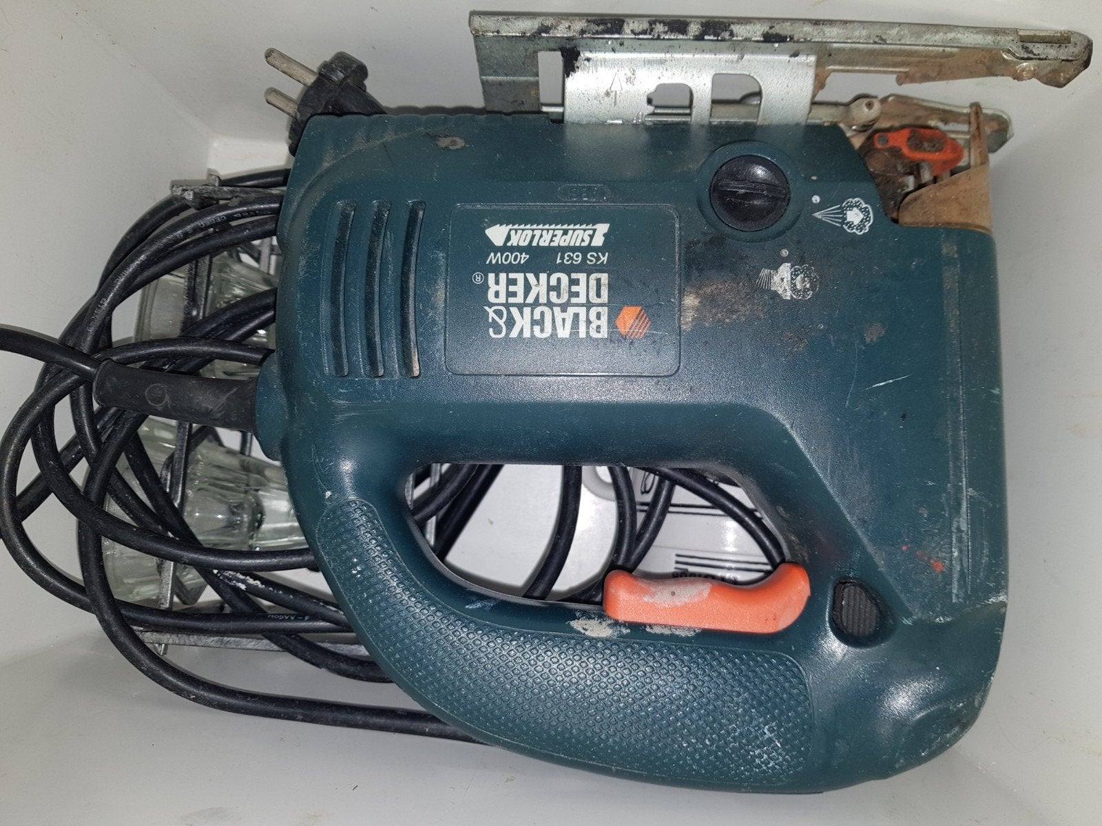 Black & Decker Decoupeerzaag KS 631 400W, Gebruikt, Decoupeerzaag, Ophalen of Verzenden, Black & Decker