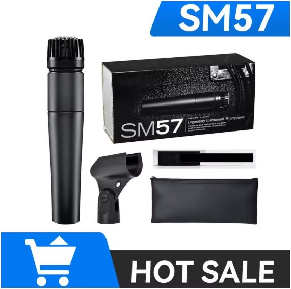 SM57 Bedrade Instrumentmicrofoon, Muziek en Instrumenten, Sm57, Sm57, Nieuw, Ophalen of Verzenden