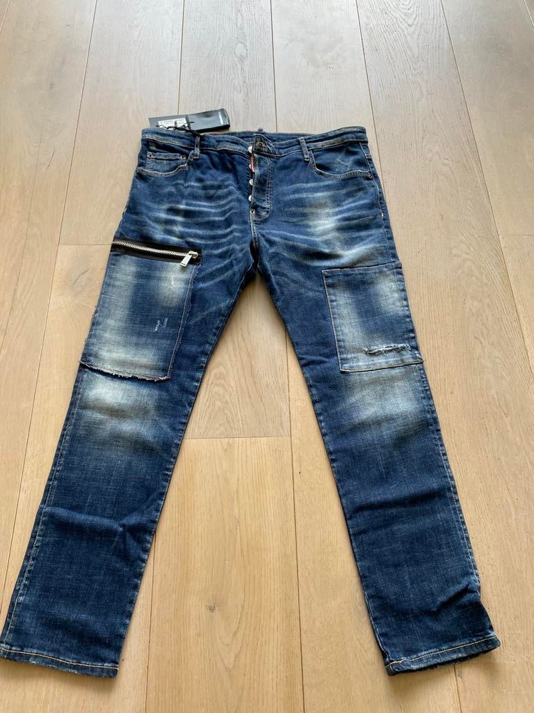 Dsquared2 54 nieuw, Ophalen of Verzenden, Nieuw, Blauw, W36 - W38 (confectie 52/54)