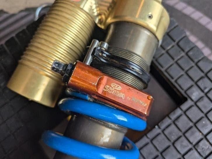 KTM Husqvarna Gasgas Sölva schokbreker met xtrig preload, Motoren, Ophalen