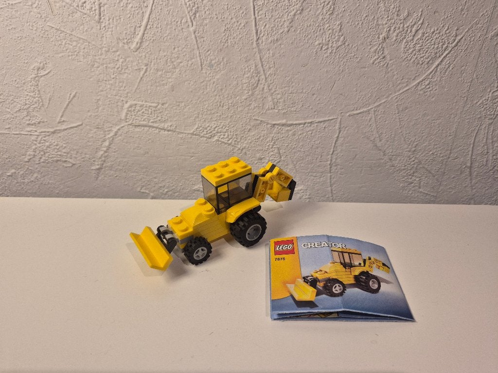 Lego Creator 7875 Digger, Gebruikt, Lego, Compleet, Ophalen of Verzenden
