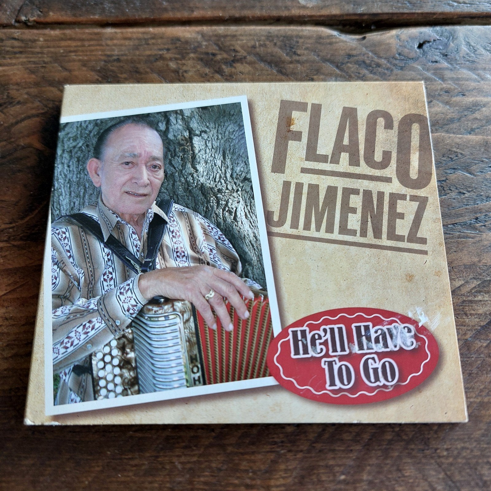 CD Flaco Jimenez: He'll Have To Go, Ophalen of Verzenden, Mexicaans, Zo goed als nieuw, Album