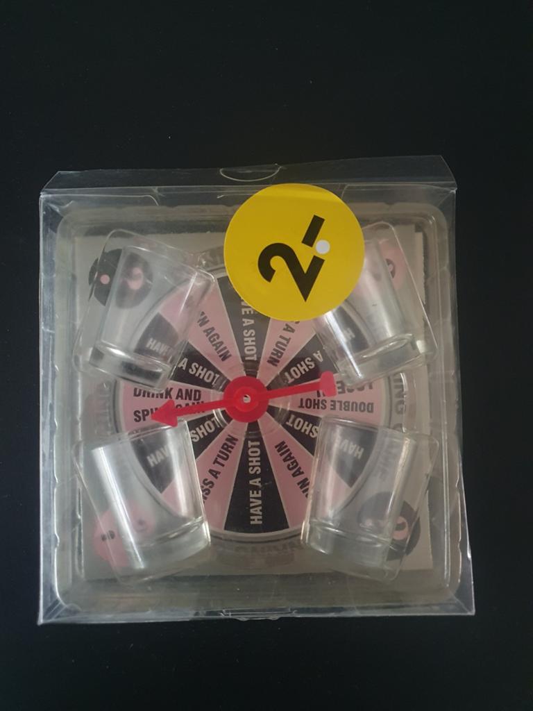 Nieuw drankspel met shotglaasjes - Draai aan het rad!, Vijf spelers of meer, Ophalen of Verzenden, Nieuw