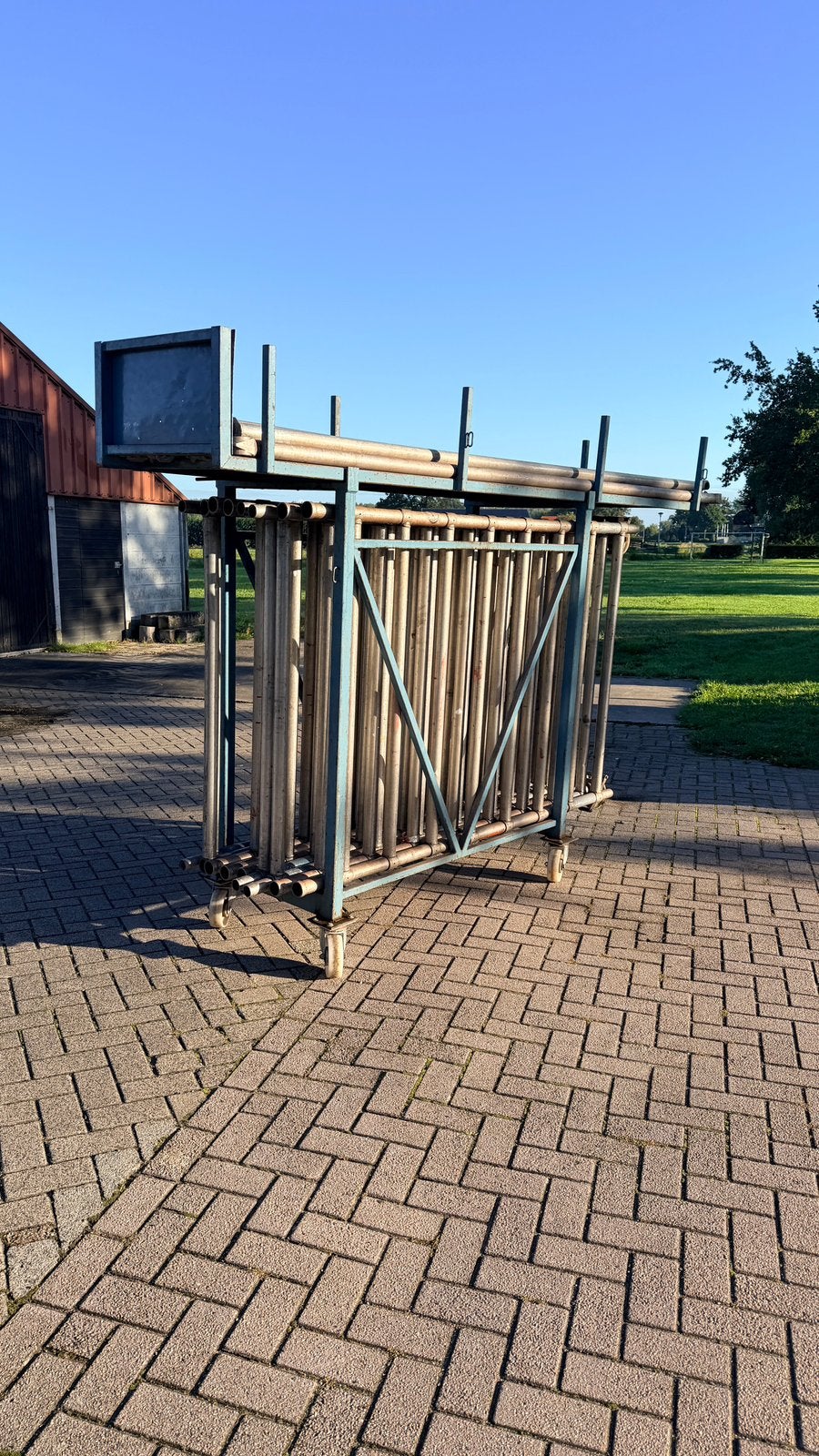 Rolsteiger met bok, Ophalen, Gebruikt, Rolsteiger of Kamersteiger, 5 meter of hoger