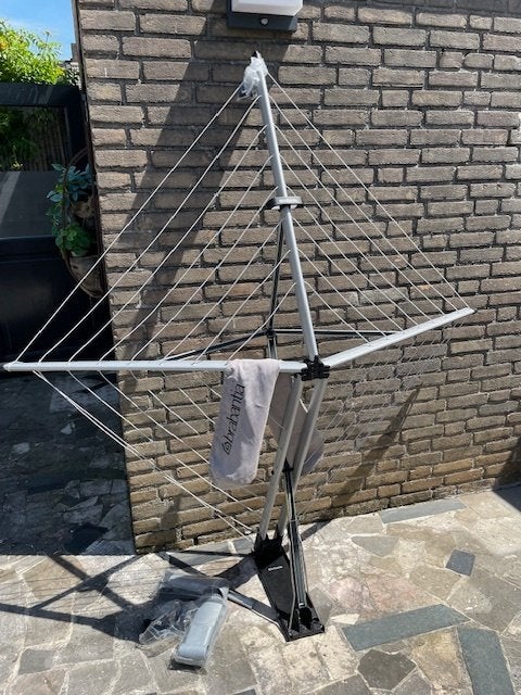 Brabantia wallfix wanddroogrek, Ophalen, Zo goed als nieuw, Droogmolen