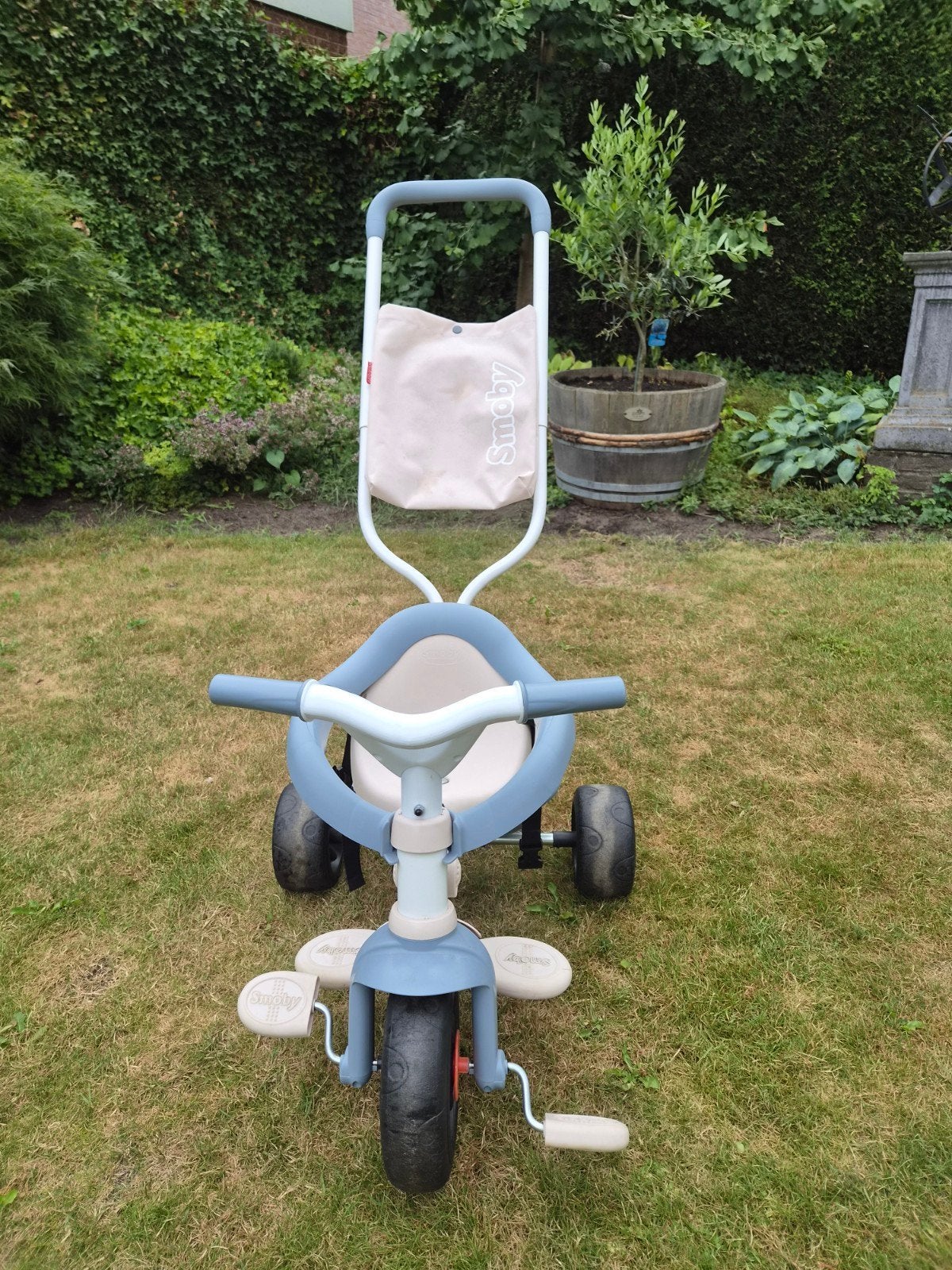 Smoby Be Fun Confort 3-in-1 driewieler, Ophalen, Zo goed als nieuw, Smoby, Verstelbare zitting