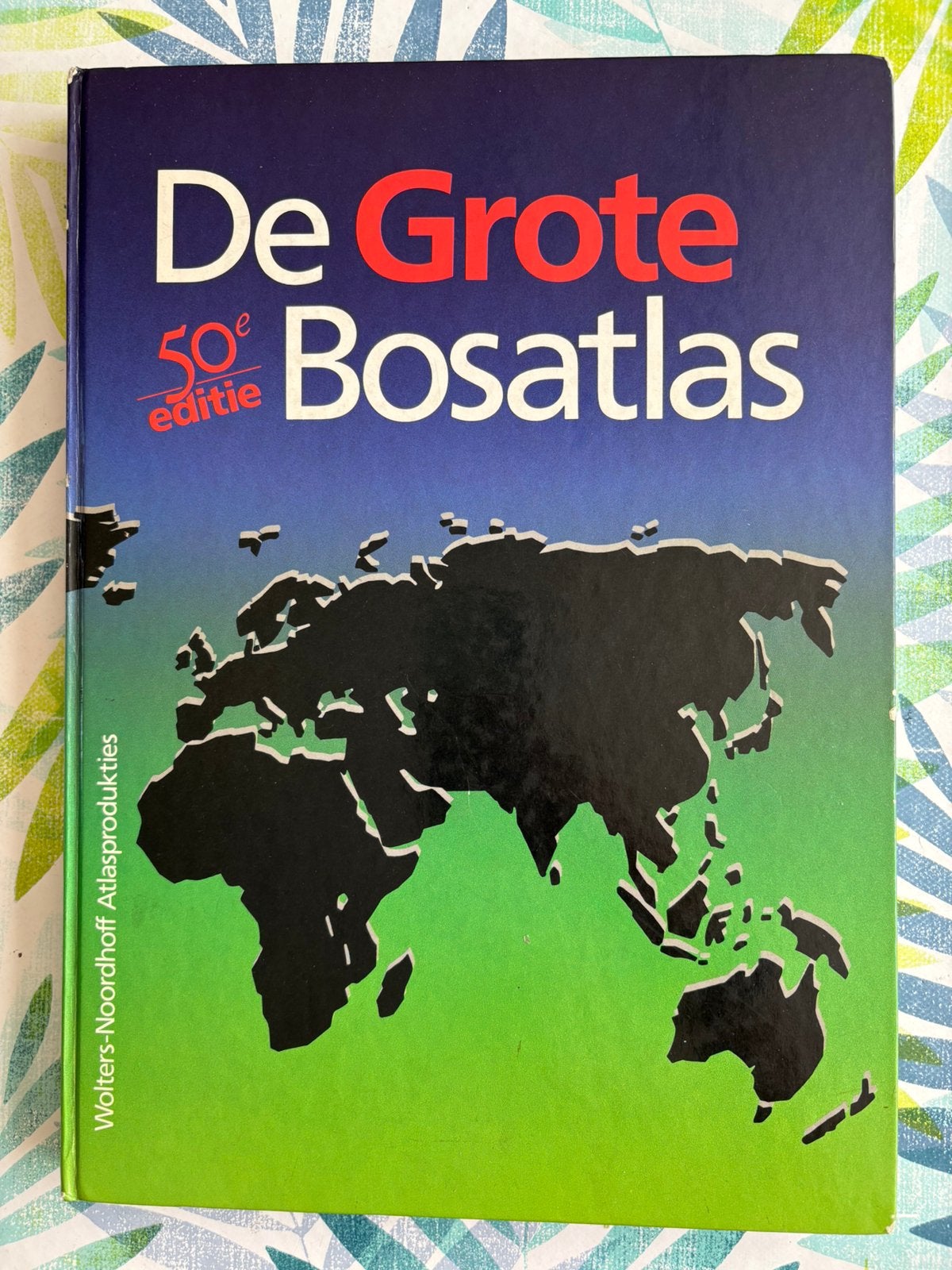 De grote bosatlas 50e editie, Gelezen, Bosatlas, Overige gebieden, Ophalen of Verzenden