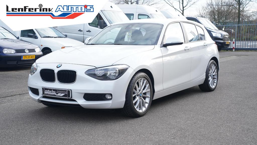 BMW 1-serie 116i Business Navi PDC Lichtpakket Cruisecontrol, 1-Serie, Euro 5, Gebruikt, Zwart