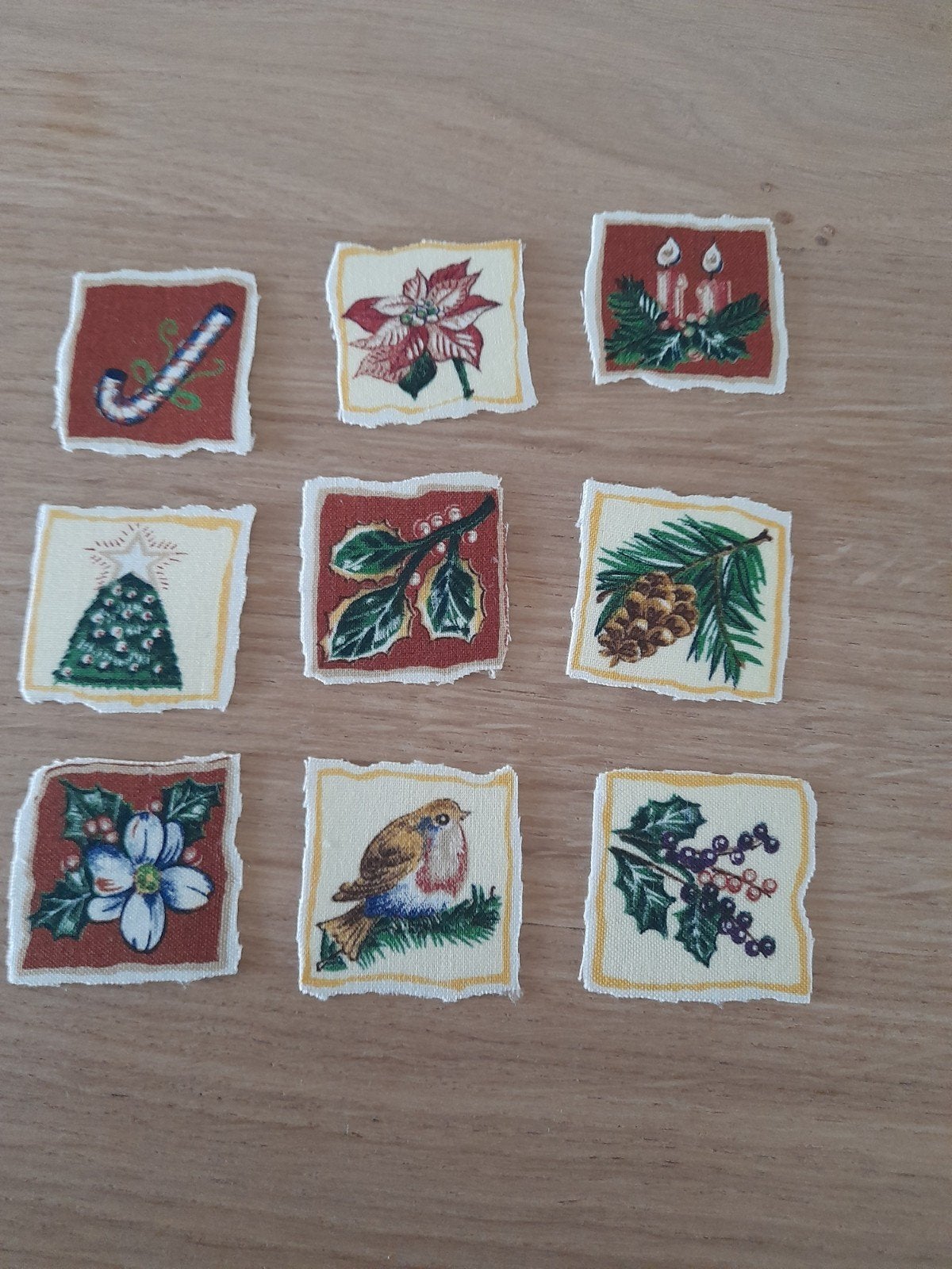 laatste set kerstvierkantjes, Ophalen of Verzenden, Nieuw, Overige thema's, Pons of Mal