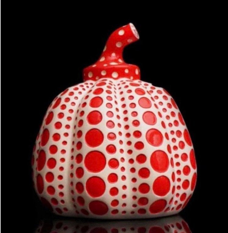 KUSAMA : Een verzameling sculpturen met originele doos., Antiek en Kunst, Ophalen of Verzenden