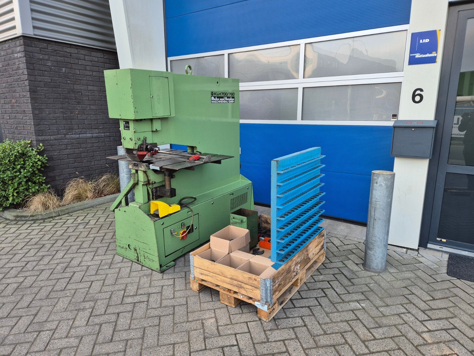 MUBEA MuhrundBender KLH700/760 Ponsmachine compl. Nieuwstaat, Ophalen of Verzenden, MUBEA, Info@bolkmachinehandel.nl, Duitsland
