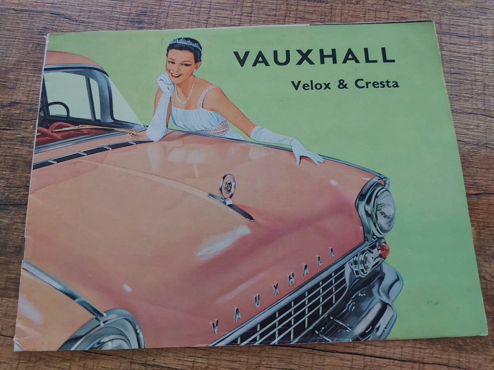 Oude Vauxhall Velox & Cresta brochure NL, Boeken, Auto's | Folders en Tijdschriften, Ophalen of Verzenden, Zo goed als nieuw, Overige merken