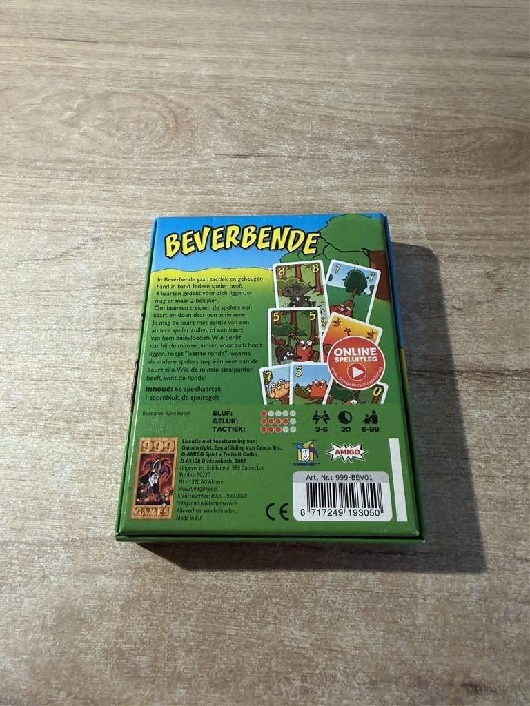 Beverbende - 999 games - S7022, Ophalen of Verzenden, Zo goed als nieuw