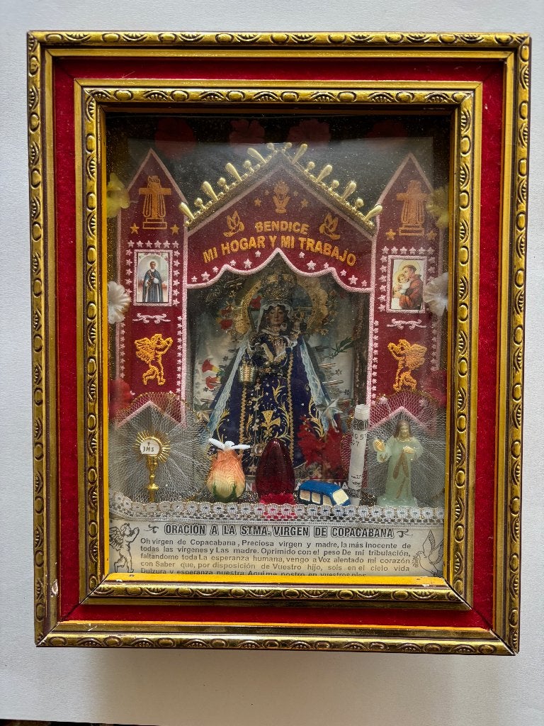 Virgen de Copacabana - Bolivia, Verzamelen, Religie, Ophalen, Gebruikt, Overige typen, Christendom | Katholiek