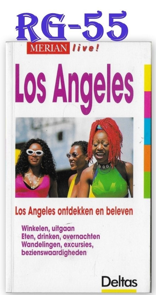 RG55 - Delta's Reisgids Los Angeles, Europa, Ophalen of Verzenden, Reisgids of -boek, Gelezen