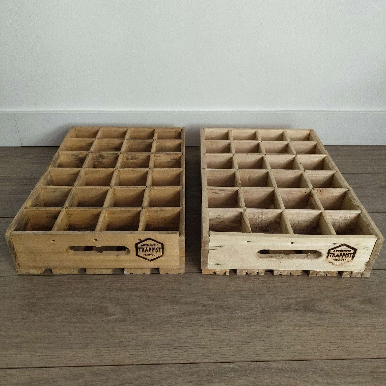 2 houten kratten Westvleteren Trappist, Verzamelen, Biermerken, Ophalen, Gebruikt, Overige merken