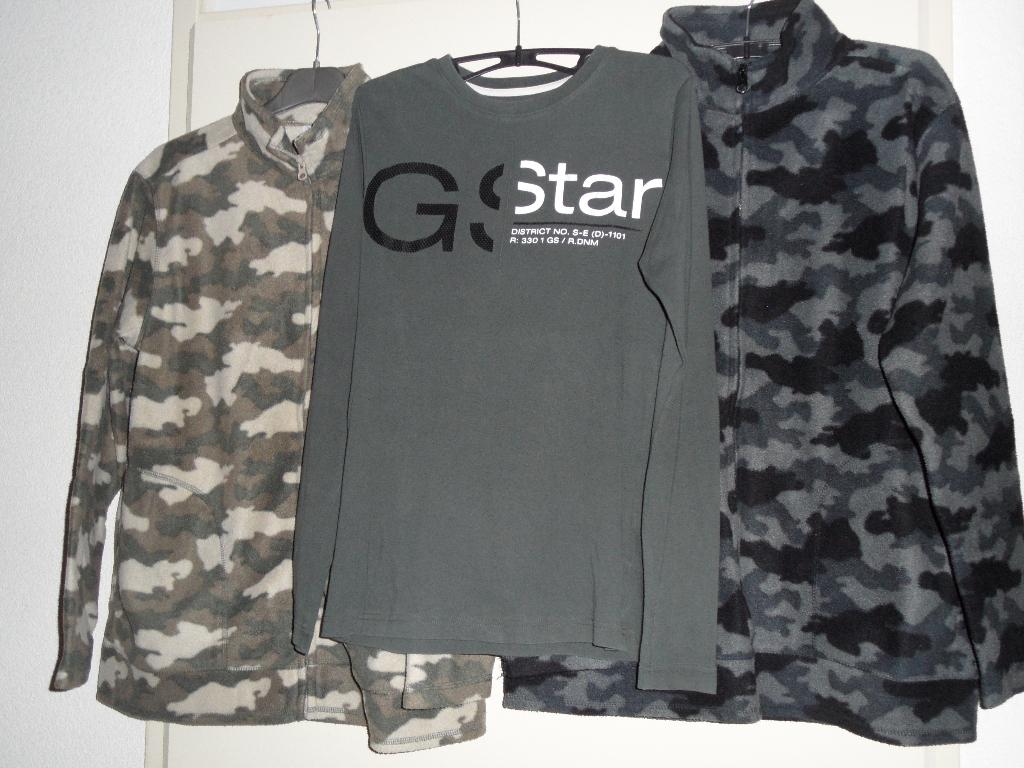 G-Star Shirt en 2 Fleece Jacks maat S, Ophalen of Verzenden, Zo goed als nieuw, G-Star