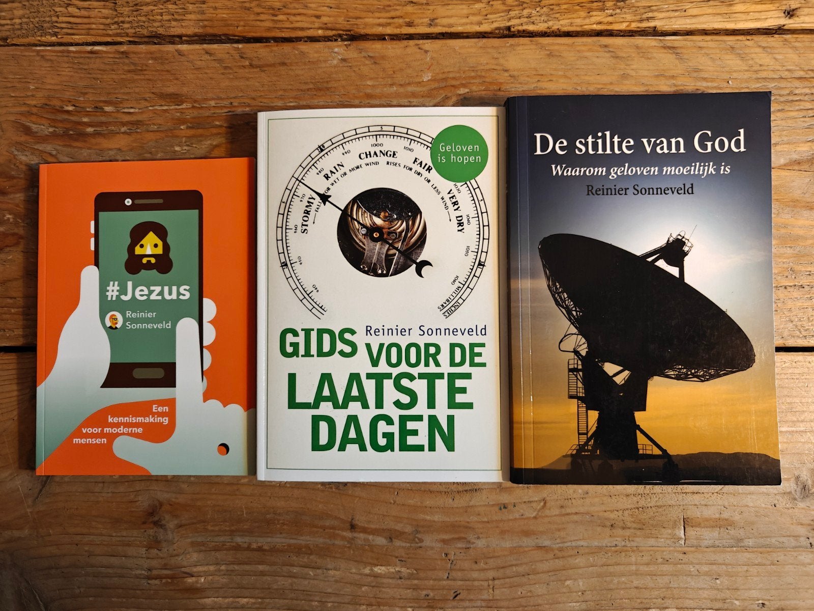 3 Boeken van Reinier Sonneveld., Boeken, Ophalen of Verzenden, Zo goed als nieuw