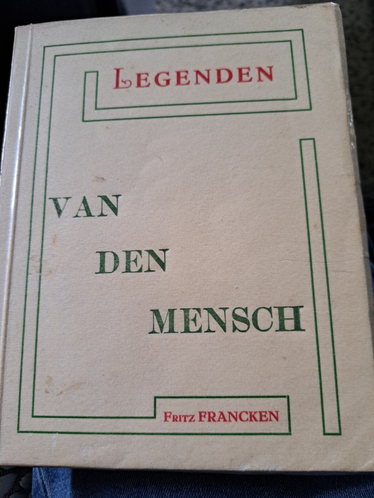 legenden, fritz franken, Boeken, Ophalen of Verzenden, Gelezen