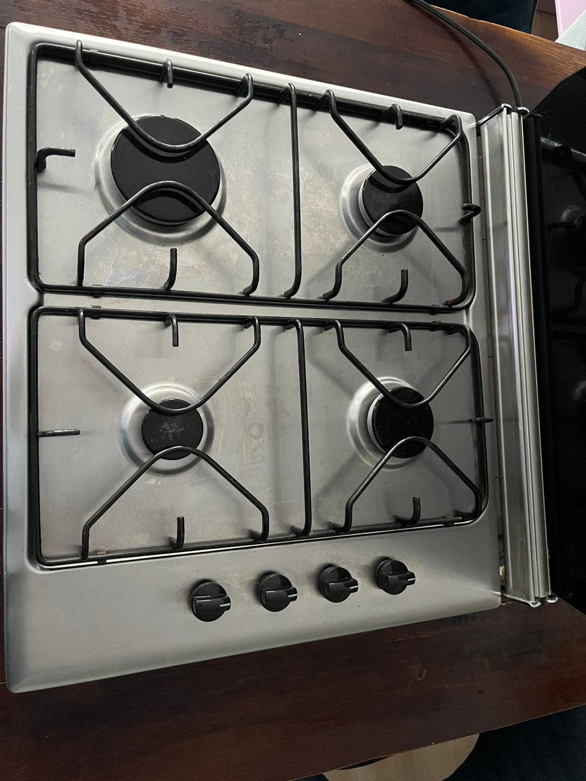 Gaskookplaat, Ophalen, Gebruikt, Minder dan 85 cm, 4 kookzones