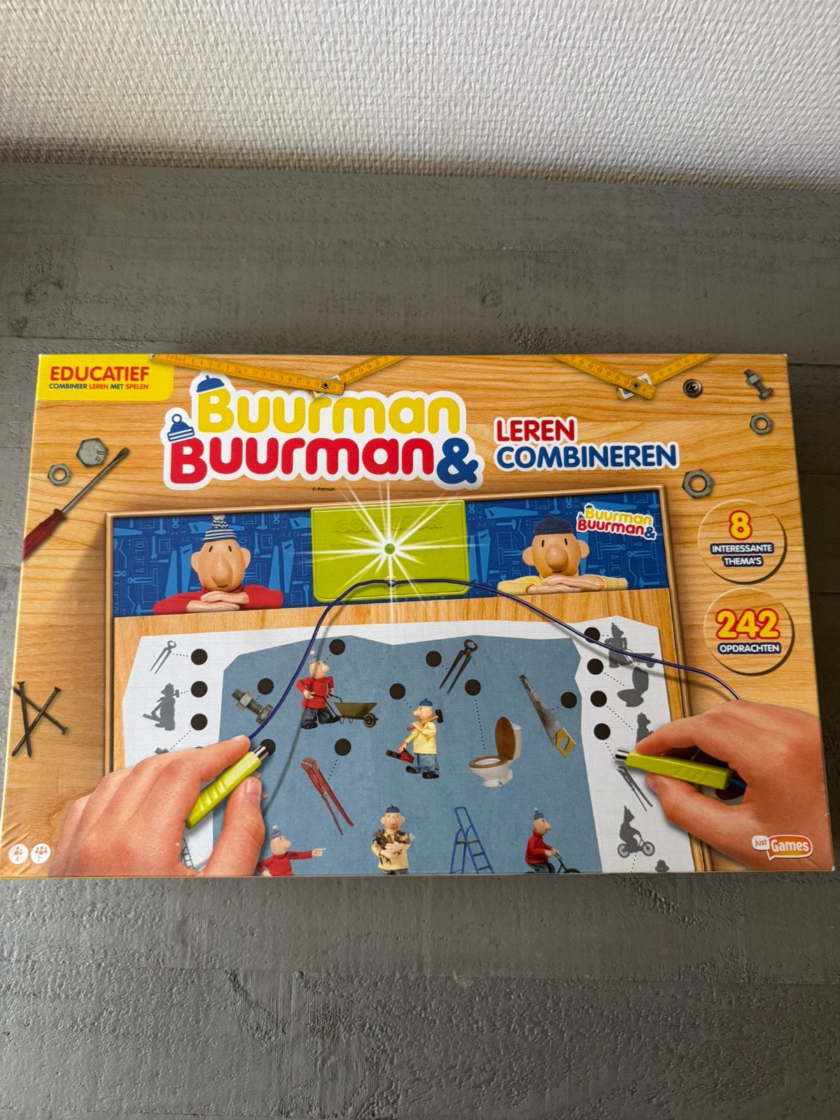 Buurman en Buurman Electro spel, Ophalen of Verzenden, Gebruikt, Puzzelen, Met licht