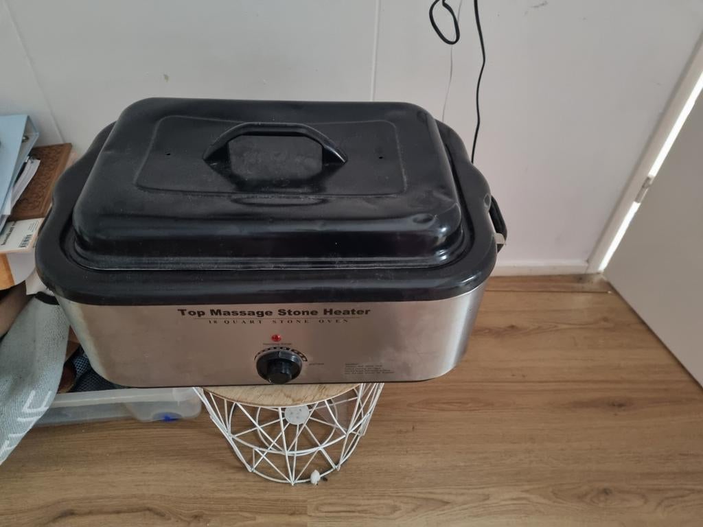 Hotstone Heater - Top Massage Stone Heater, Sport en Fitness, Massageproducten, Ophalen
