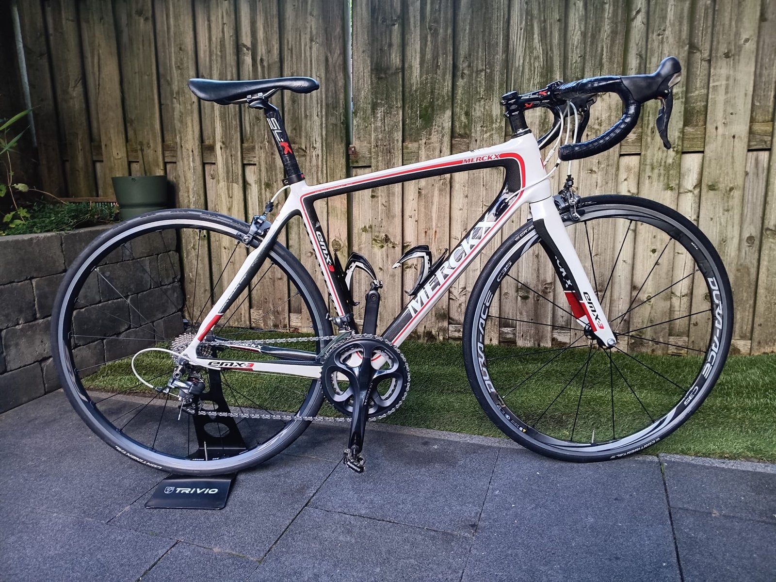 Eddy Merckx EMX-3 Ultegra 2x10 speed - nette staat!!, Fietsen en Brommers, 28 inch, Gebruikt, Carbon, 15 tot 20 versnellingen