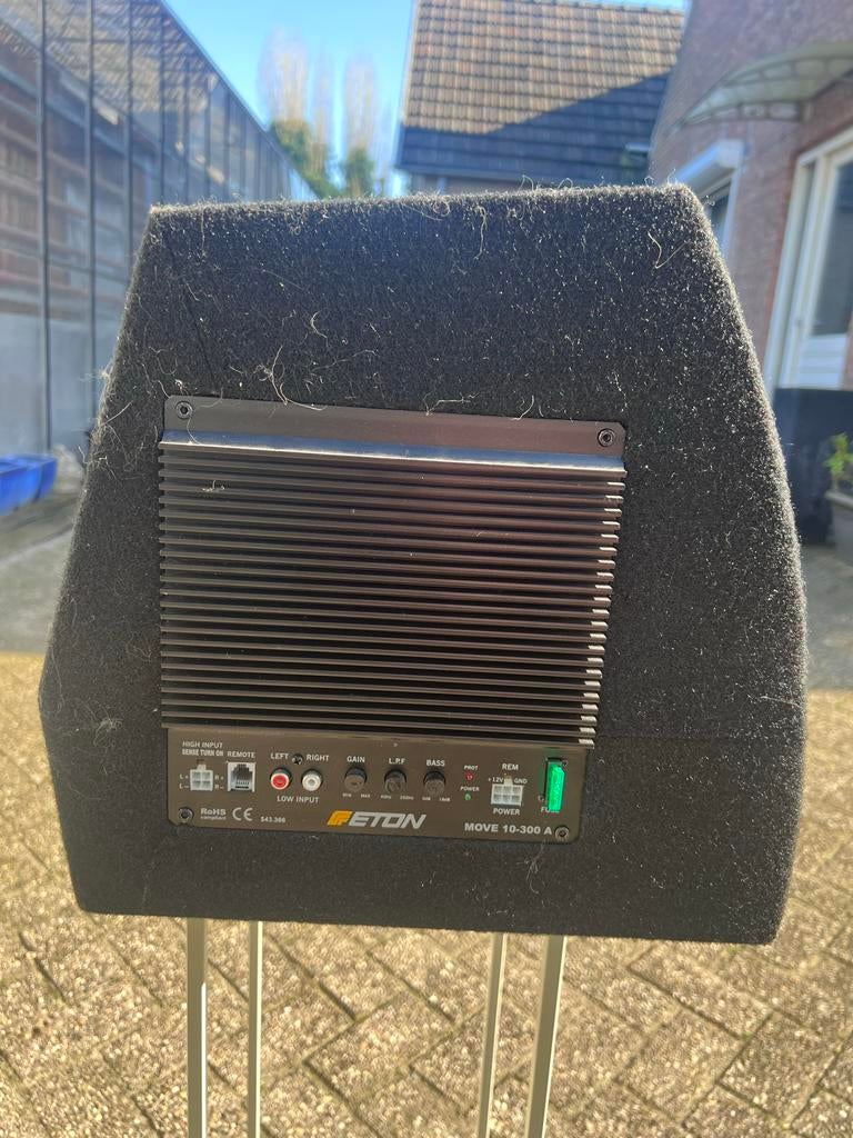 Eton MOVE 10-300 A Subwoofer - Krachtige Bass, Audio, Tv en Foto, Overige merken, Gebruikt, Subwoofer, Ophalen of Verzenden