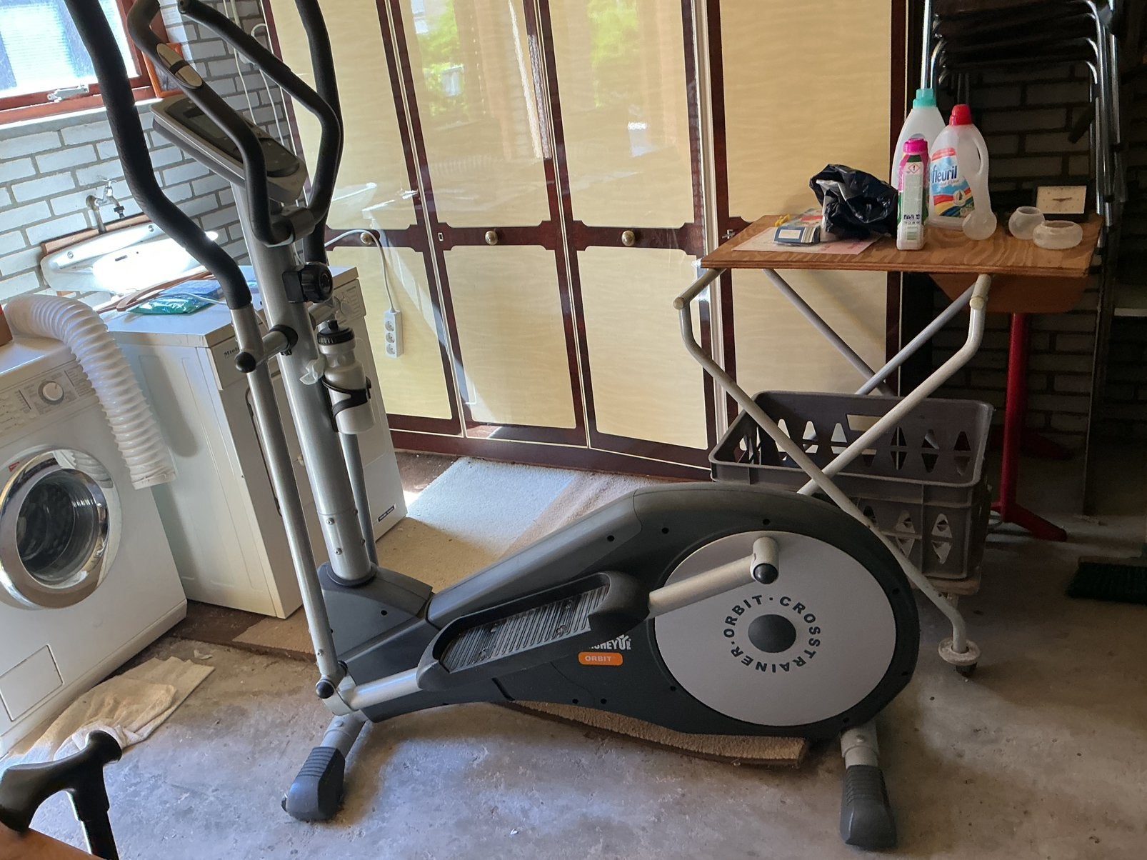 Crosstrainer, Sport en Fitness, Ophalen, Overige materialen, Gebruikt, Rug